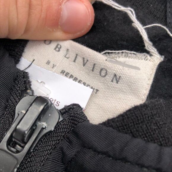 RARE Oblivion By Represent Bomber Jacket Black Medium - Picture 10 of 13